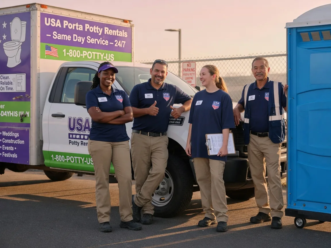 Porta Potty Rental company in Hudsonville, MI